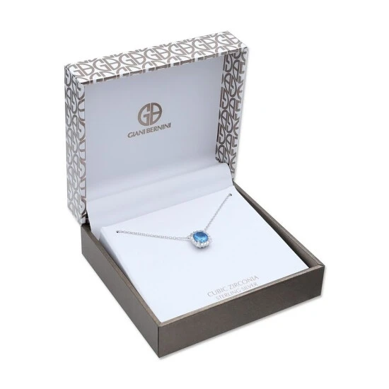 Deals 🧨 Giani Bernini Multi Colored Cubic Zirconia Cushion Shape Pendant Necklace In Sterling Silver ✔️ 2 Deals 🧨 Giani Bernini Multi Colored Cubic Zirconia Cushion Shape Pendant Necklace In Sterling Silver ✔️ - Image 2