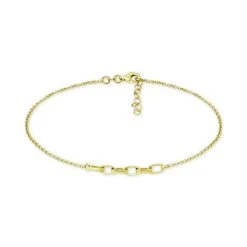 Coupon 🤩 Giani Bernini Large Link Ankle Bracelet In 18k Gold-Plated Sterling Silver & Sterling Silver, Created For Macy's ⌛