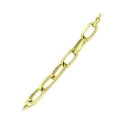 Coupon 🤩 Giani Bernini Large Link Ankle Bracelet In 18k Gold-Plated Sterling Silver & Sterling Silver, Created For Macy's ⌛ -Giani Bernini Shop unnamed file 2580