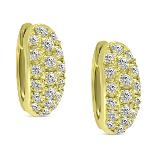 Hot Sale ๐ Giani Bernini Cubic Zirconia Pavรฉ Small Huggie Hoop Earrings In 18k Gold-Plated Sterling Silver, 1/2, Created For Macy's Gold Over Silver ๐ 1 Hot Sale ๐ Giani Bernini Cubic Zirconia Pavรฉ Small Huggie Hoop Earrings In 18k Gold-Plated Sterling Silver, 1/2, Created For Macy's Gold Over Silver ๐