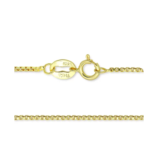 Cheapest ❤️ Giani Bernini Box Link 16 Chain Necklace In 18k Gold-Plated Sterling Silver, Created For Macy's ✨ 7 Cheapest ❤️ Giani Bernini Box Link 16 Chain Necklace In 18k Gold-Plated Sterling Silver, Created For Macy's ✨ - Image 7