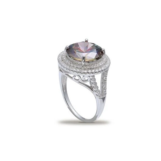 Discount 🎁 Giani Bernini Multi Colored Cubic Zirconia Double Pave Row Ring (7-1/2 Ct. T.w.) In Sterling Silver Purple Cubic Zirconia ⭐ 3 Discount 🎁 Giani Bernini Multi Colored Cubic Zirconia Double Pave Row Ring (7-1/2 Ct. T.w.) In Sterling Silver Purple Cubic Zirconia ⭐ - Image 3