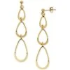 Promo 🎁 Giani Bernini Graduated Teardrop Drop Earrings In 18k Gold-Plated Sterling Silver, Created For Macy's Gold Over Silver ⭐