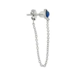 New 🥰 Giani Bernini Lapis Front & Back Chain Drop Earrings In Sterling Silver, Created For Macy's ✔️ -Giani Bernini Shop unnamed file 2624