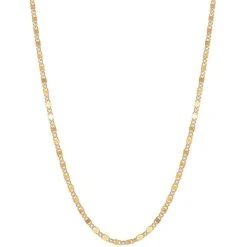 Deals 🔥 Giani Bernini Mirror Link 18 Chain Necklace, Created For Macy's Gold Over Silver 🧨