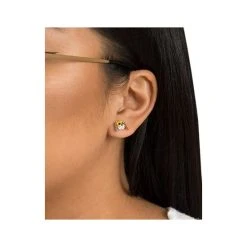 New ⌛ Giani Bernini Brown And White Pave Crystal Dog Face Stud Earrings Set In Sterling Silver White/brown 🌟 -Giani Bernini Shop unnamed file 2662