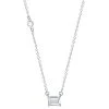 Outlet ✔️ Giani Bernini Cubic Zirconia 18 Pendant Necklace In Sterling Silver, Created For Macy's ❤️
