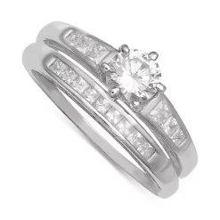 Flash Sale 😀 Giani Bernini 2-Pc Cubic Zirconia Bridal Set In Sterling Silver, Created For Macy's 💯 -Giani Bernini Shop unnamed file 279