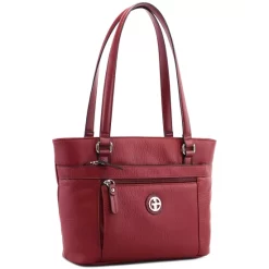 Promo ❤️ Giani Bernini Pebble Tote, Created For Macy's Deep Cherry 😉 -Giani Bernini Shop unnamed file 32