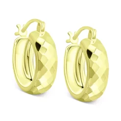 Cheap ⭐ Giani Bernini Faceted Small Hoop Earrings, 15mm, Created For Macy's Silver ⭐ -Giani Bernini Shop unnamed file 357