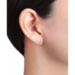 Budget ⭐ Giani Bernini Cubic Zirconia Heart Solitaire Stud Earrings In 18k Rose Gold-Plated Sterling Silver & Ceramic Trinket Dish, Created For Macy's 🎉 -Giani Bernini Shop unnamed file 360