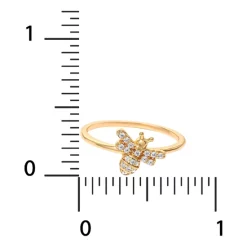 Wholesale 🤩 Giani Bernini Cubic Zirconia Bee Ring In 18k Gold-Plated Sterling Silver, Created For Macy's Gold Over Sterling Silver ✔️ -Giani Bernini Shop unnamed file 368