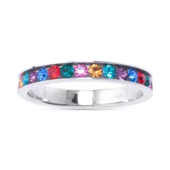 Coupon ✔️ Giani Bernini Cubic Zirconia Band In Sterling Silver, Created For Macy's Multi ✨ -Giani Bernini Shop unnamed file 473