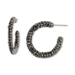 Wholesale ⭐ Giani Bernini Crystal Small Hoop Earrings In Sterling Silver, 1, Created For Macy's Clear ⌛ -Giani Bernini Shop unnamed file 528