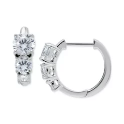 Top 10 ❤️ Giani Bernini Cubic Zirconia Graduated Small Huggie Hoop Earrings, 0.625, Created For Macy's Gold Over Silver ✨ -Giani Bernini Shop unnamed file 551