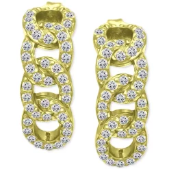 Top 10 🧨 Giani Bernini Cubic Zirconia Pavé Chain Link Half Hoop Earrings, Created For Macy's Gold Over Silver 👏 9 Top 10 🧨 Giani Bernini Cubic Zirconia Pavé Chain Link Half Hoop Earrings, Created For Macy's Gold Over Silver 👏 -Giani Bernini Shop unnamed file 557