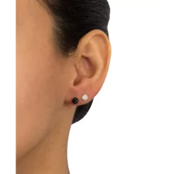 Cheapest ⌛ Giani Bernini Crystal 4mm 2-Pc Set Pave Stud Earrings In Sterling Silver, Available In Black And White Or Red And White 😉 -Giani Bernini Shop unnamed file 624