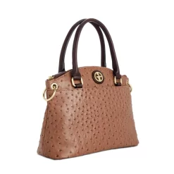 Wholesale 😉 Giani Bernini Faux Ostrich Mini Satchel, Created For Macy's Mocha/gold 🌟 -Giani Bernini Shop unnamed file 669
