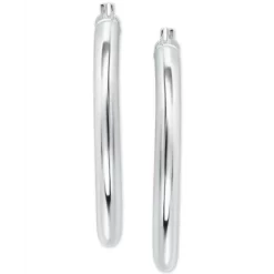 Best Sale ⌛ Giani Bernini Polished Hoop Earrings, Created For Macy's Silver ✨ -Giani Bernini Shop unnamed file 734