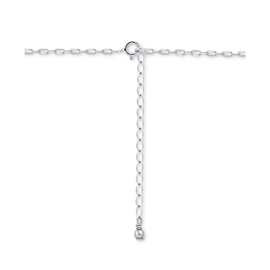 Budget ๐ Giani Bernini Cubic Zirconia Dangle Disc Statement Necklace In Sterling Silver, 18 + 2 Extender, Created For Macy's ๐ 2 Budget ๐ Giani Bernini Cubic Zirconia Dangle Disc Statement Necklace In Sterling Silver, 18 + 2 Extender, Created For Macy's ๐ - Image 2