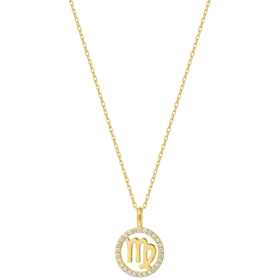 Discount ✔️ Giani Bernini Cubic Zirconia Zodiac Halo 18 Pendant Necklace In 18k Gold-Plated Sterling Silver, Created For Macy's Virgo ✔️ 15 Discount ✔️ Giani Bernini Cubic Zirconia Zodiac Halo 18 Pendant Necklace In 18k Gold-Plated Sterling Silver, Created For Macy's Virgo ✔️ - Image 15