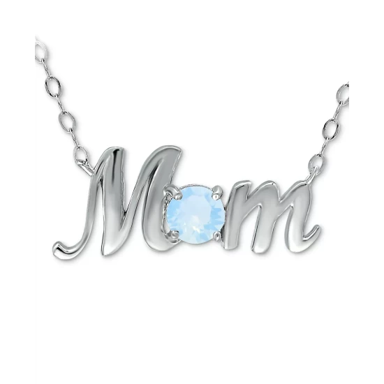 Wholesale ⭐ Giani Bernini Crystal Birth Month Mom Pendant Necklace In Sterling Silver, 16 + 2 Extender, Created For Macy's February 🥰 6 Wholesale ⭐ Giani Bernini Crystal Birth Month Mom Pendant Necklace In Sterling Silver, 16 + 2 Extender, Created For Macy's February 🥰 - Image 6