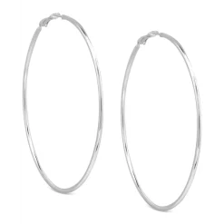 Wholesale 🧨 Giani Bernini Polished Wire Extra-Large Hoop Earrings, 80mm, Created For Macy's Gold Over Silver ⌛ -Giani Bernini Shop unnamed file 850