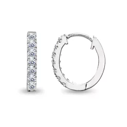 Wholesale 🧨 Giani Bernini Polished Tube Hoop Earrings, 15mm, Created For Macy's Sterling Silver ⭐