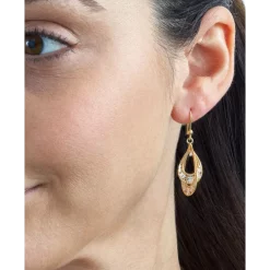 Cheapest β Giani Bernini Peacock Black Cultured Freshwater Pearl (8-1/2mm) Orbital Drop Earrings In Sterling Silver (Also In White & Pink Cultured Freshwater Pearl), Created For Macy's β