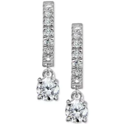 Flash Sale 🤩 Giani Bernini Cubic Zirconia Synthetic Opal Stud Earrings In Sterling Silver, Created For Macy's ⭐