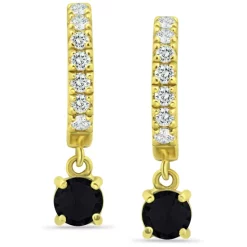 Promo 👍 Giani Bernini Lab-Created Blue Sapphire & Cubic Zirconia Collar Necklace, 16 + 2 Extender, Created For Macy's Gold Over Silver ❤️ -Giani Bernini Shop unnamed file 925