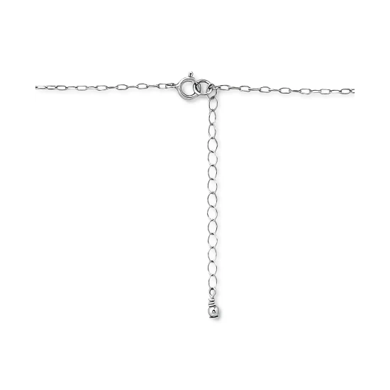 Promo 😀 Giani Bernini Lab-Created Blue Sapphire & Cubic Zirconia Evil Eye Disc Pendant Necklace, 16 + 2 Extender, Created For Macy's Sterling Silver 🎉 5 Promo 😀 Giani Bernini Lab-Created Blue Sapphire & Cubic Zirconia Evil Eye Disc Pendant Necklace, 16 + 2 Extender, Created For Macy's Sterling Silver 🎉 - Image 5