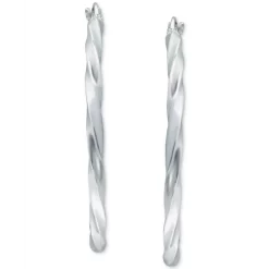 Outlet 👏 Giani Bernini Twist Hoop Earrings In 18k Gold-Plated Sterling Silver, Created For Macy's ⭐ -Giani Bernini Shop unnamed file 95