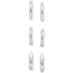 Wholesale 🎉 Giani Bernini 3-Pc. Set Small Hoop Earrings In Sterling Silver, 0.625, Created For Macy's 😍 8 Wholesale 🎉 Giani Bernini 3-Pc. Set Small Hoop Earrings In Sterling Silver, 0.625, Created For Macy's 😍 -Giani Bernini Shop unnamed file 988