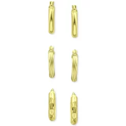 Wholesale 🎁 Giani Bernini Cubic Zirconia Blue Ombré Small Hoop Earrings, 0.79, Created For Macy's Sterling Silver 🛒